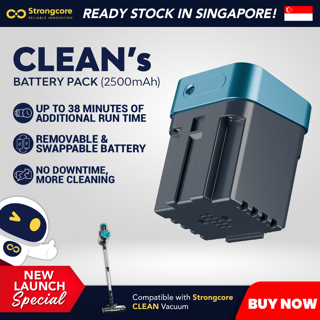 Strongcore CLEAN Vacuum Battery Pack 2500mAh