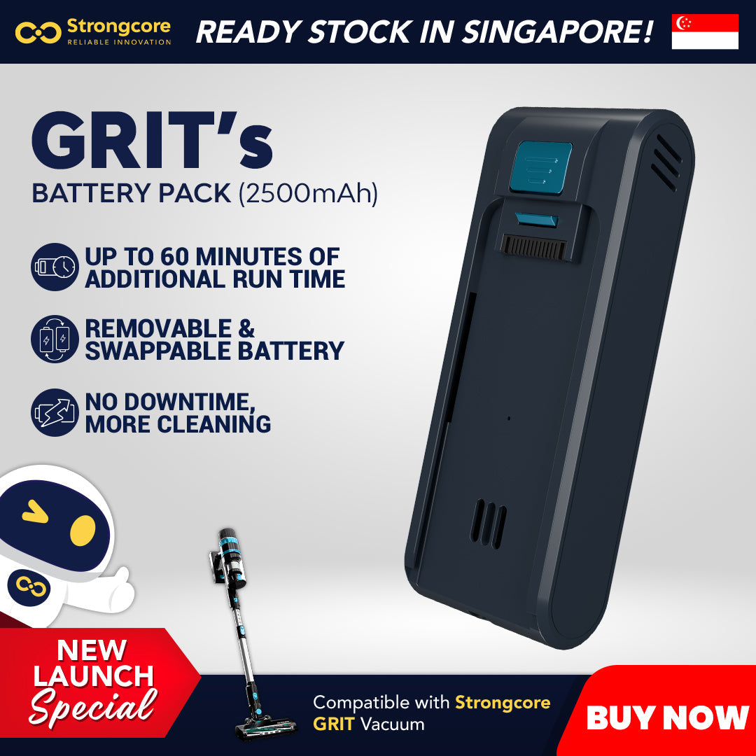 Strongcore GRIT Vacuum Battery Pack 2500mAh