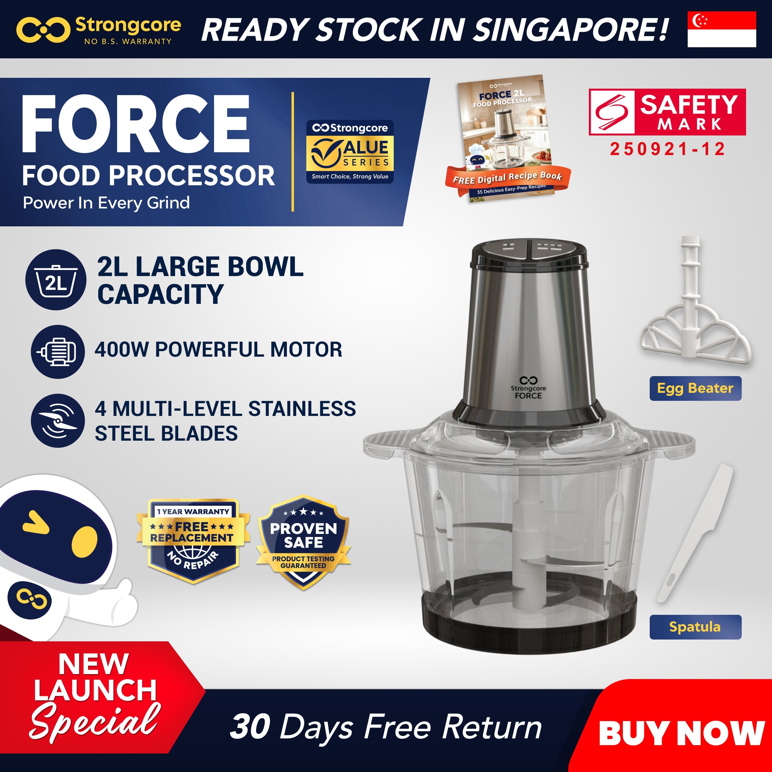 Strongcore Force Meat Grinder