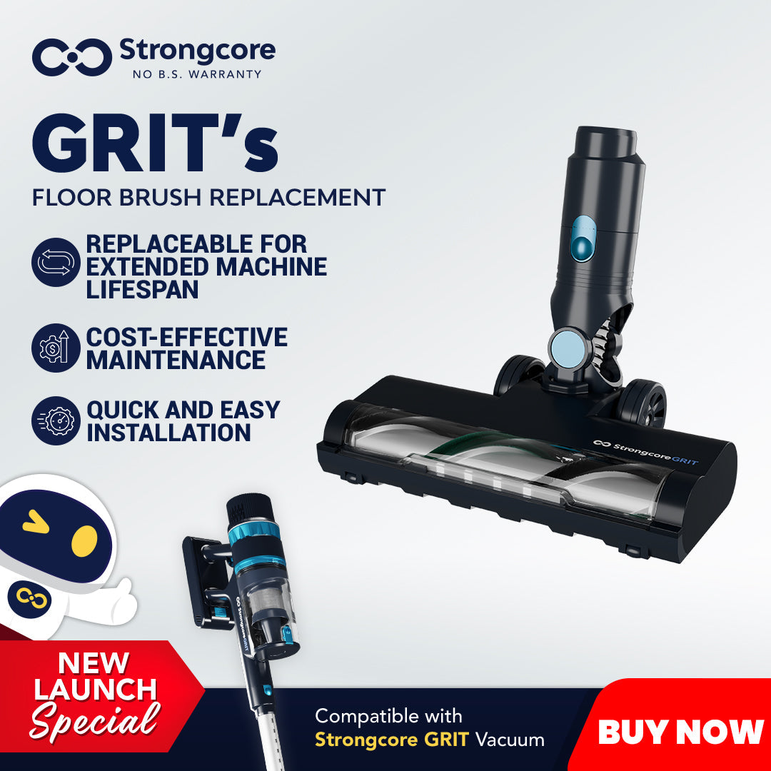 Strongcore GRIT Vacuum Floor Brush Replacement