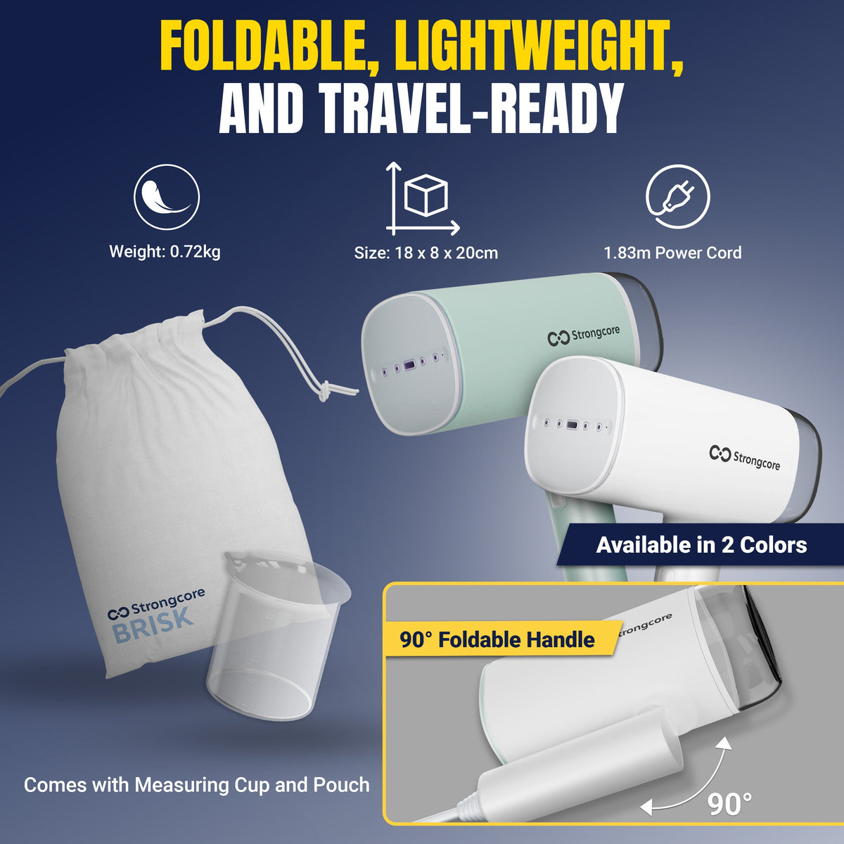 BRISK - Handheld Garment Steamer