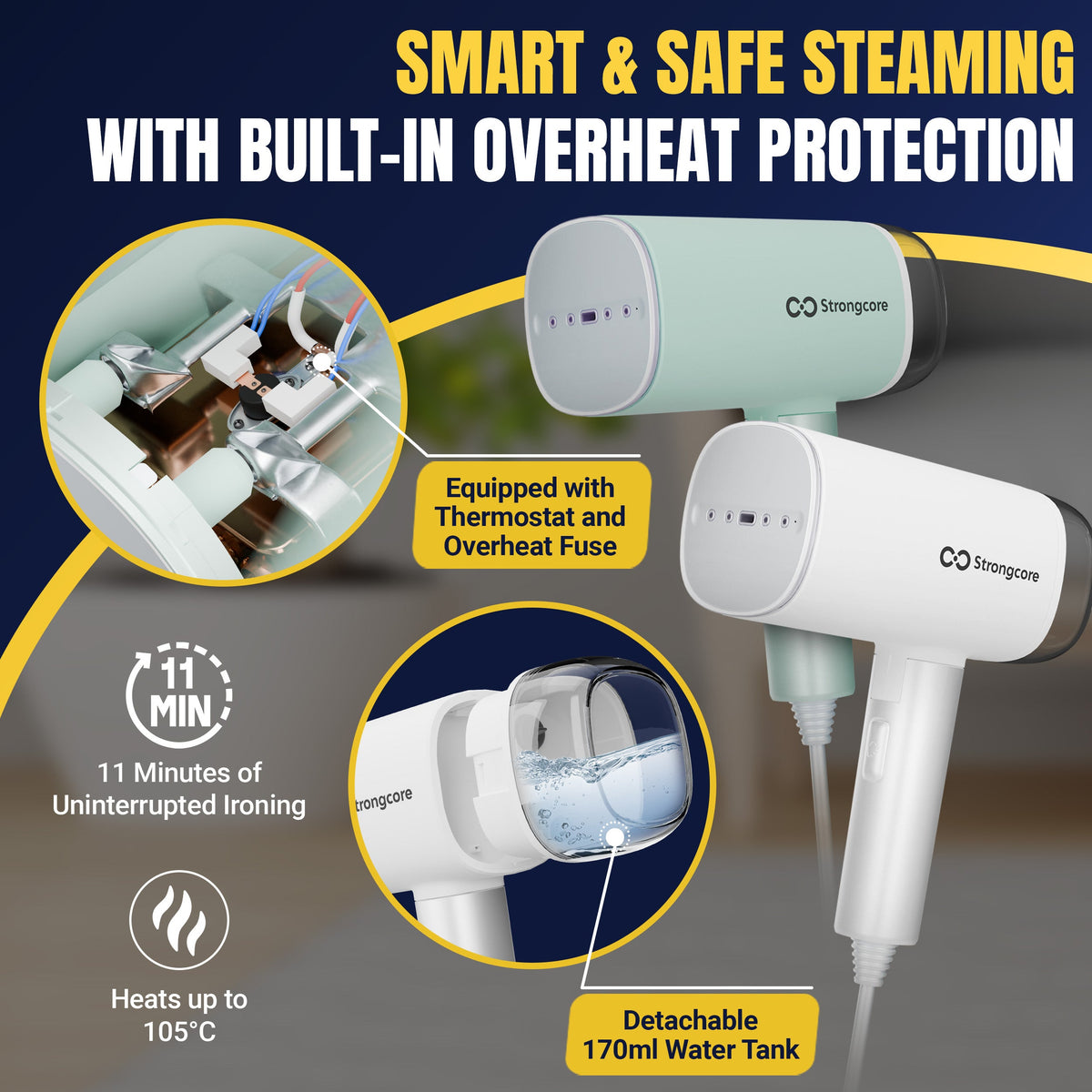 BRISK - Handheld Garment Steamer