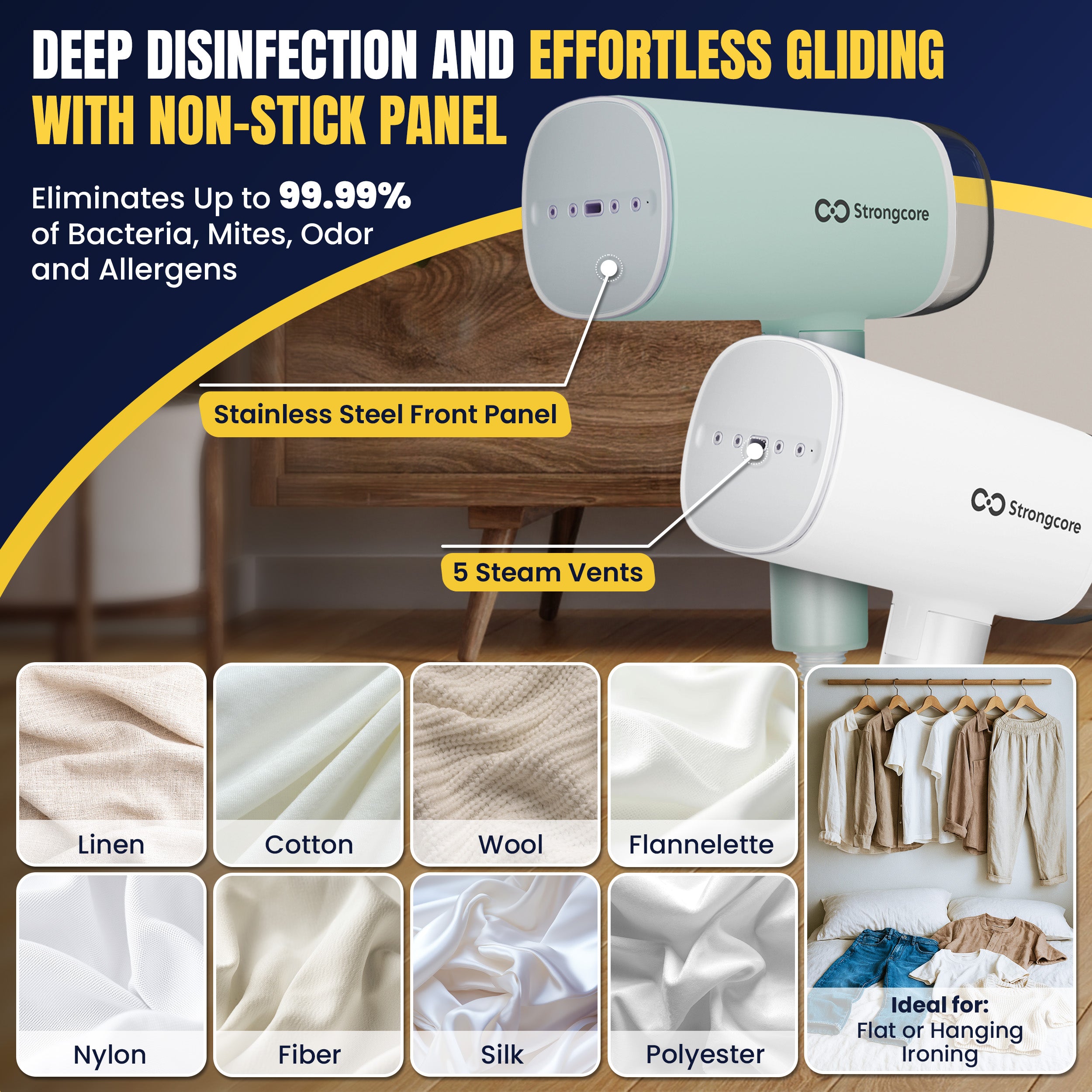 BRISK - Handheld Garment Steamer