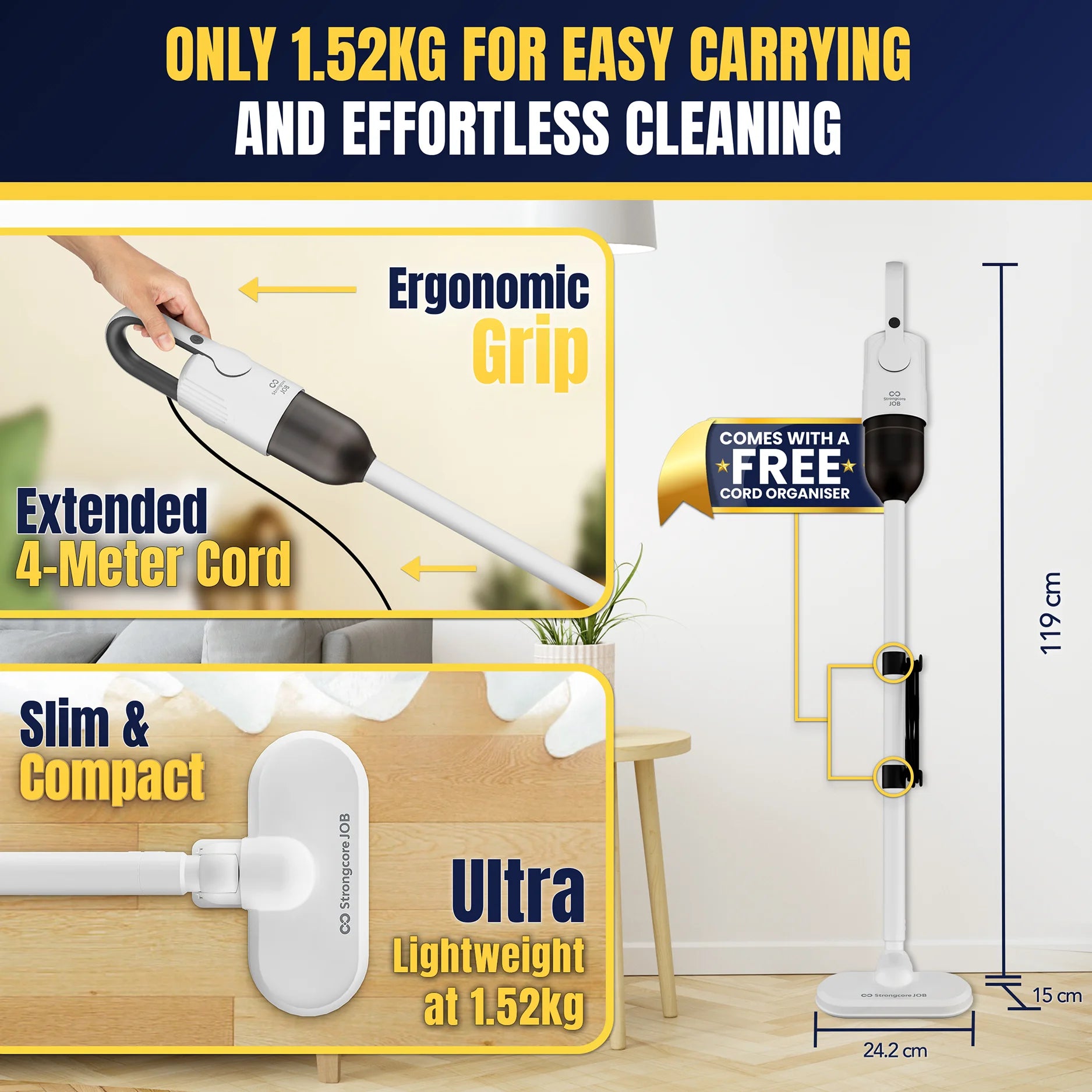 Strongcore JOB Corded Vacuum Cleaner