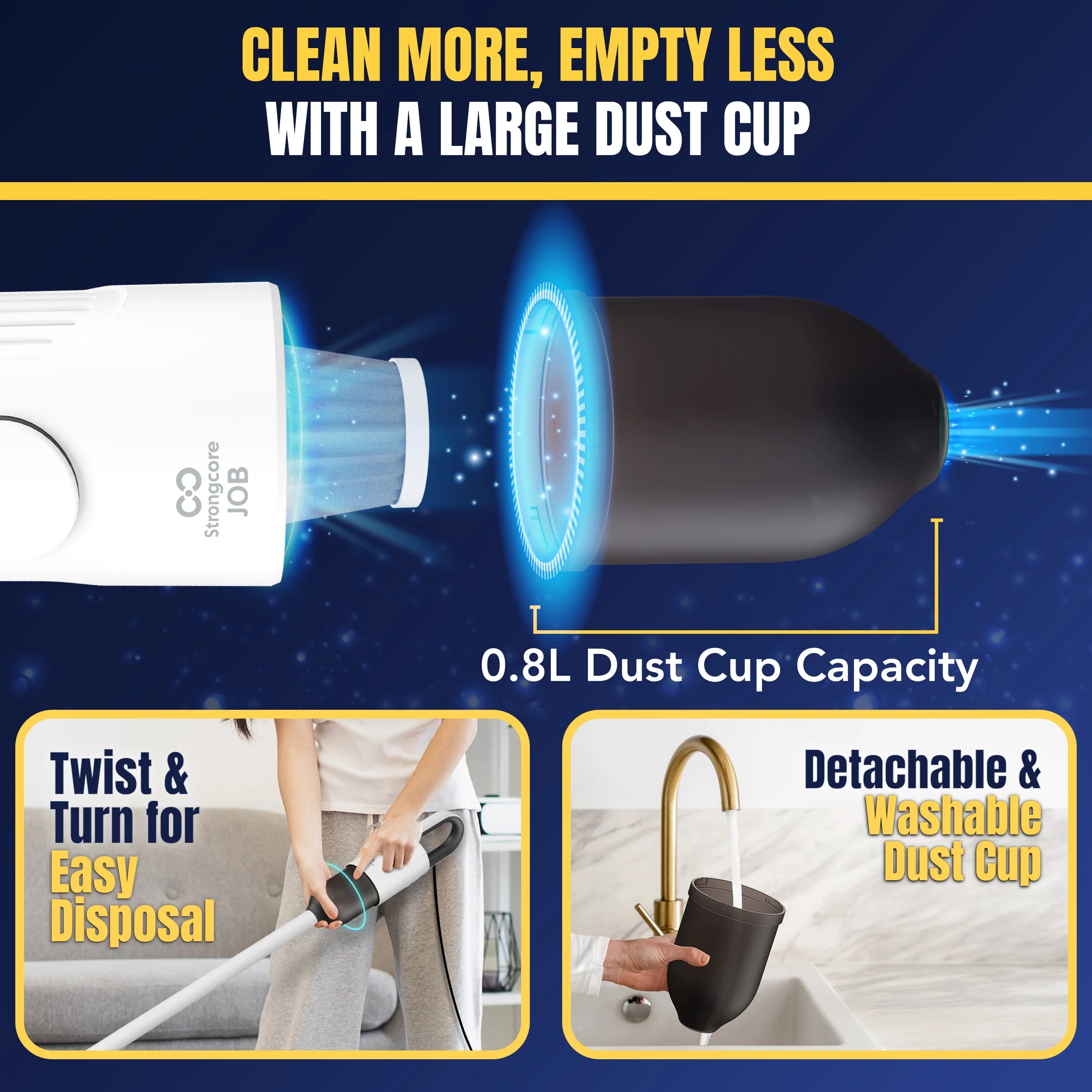 Strongcore JOB Corded Vacuum Cleaner
