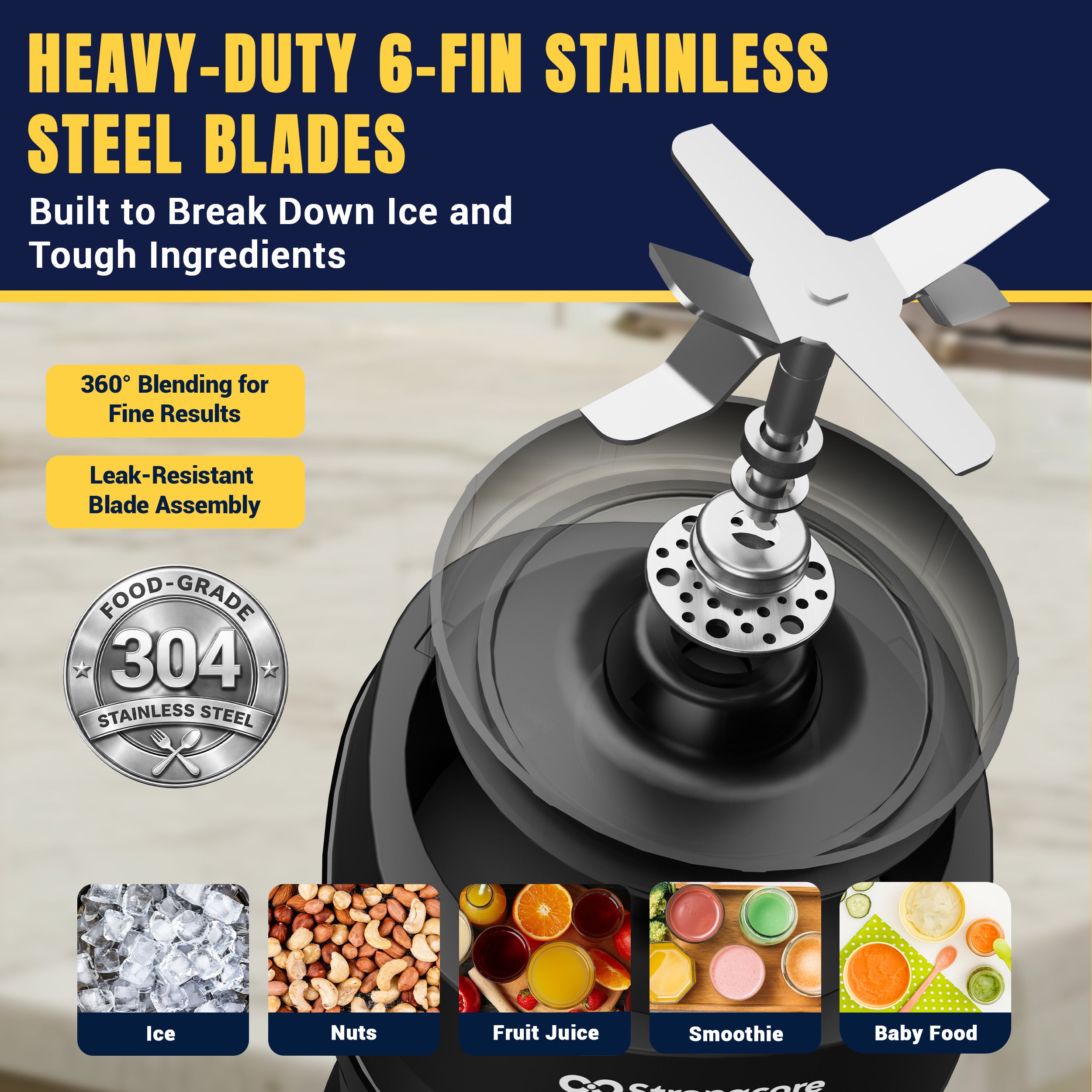 Strongcore RAZOR Power Ice Blender