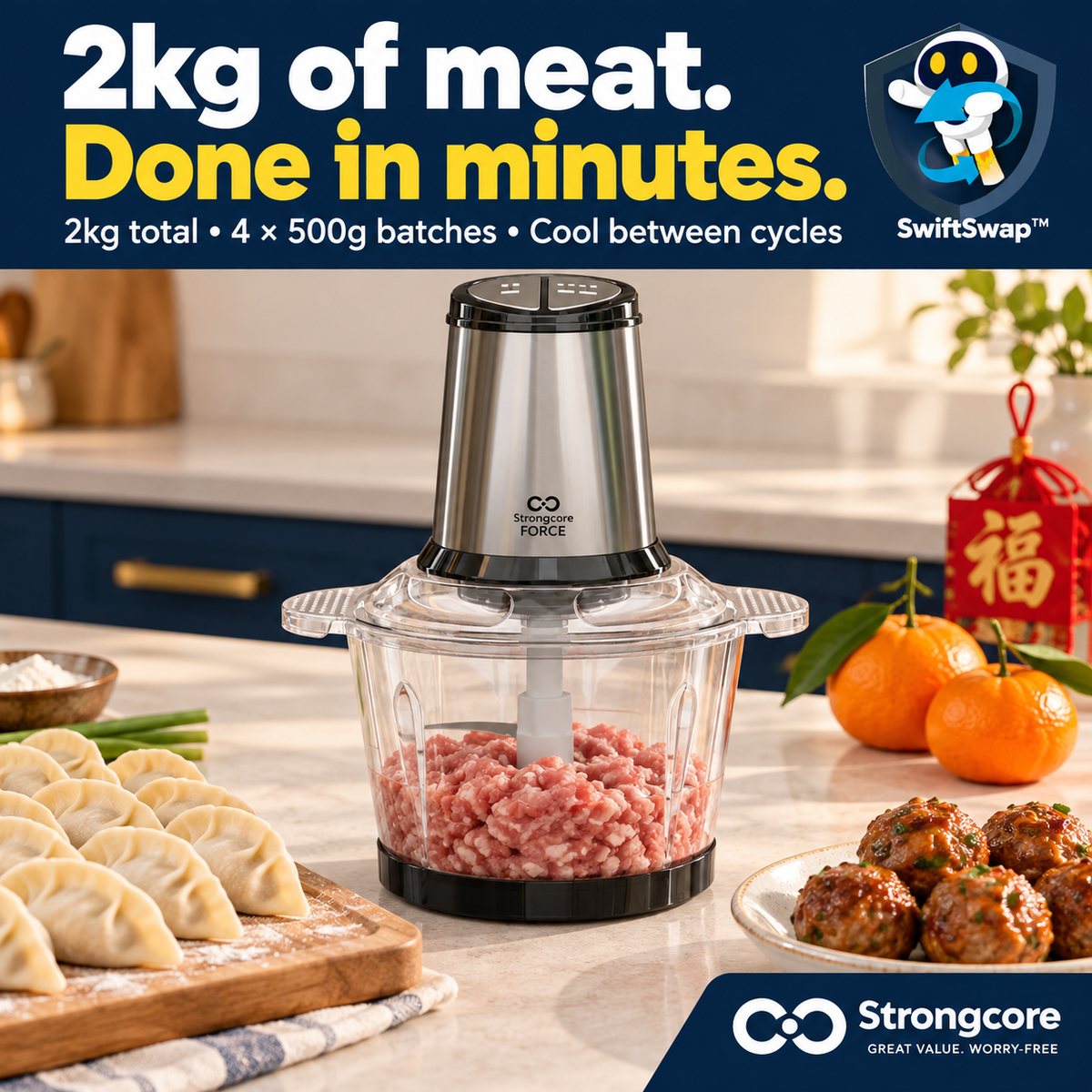 CNY Reunion Prep for a Crowd: How I Minced 2kg of Meat Without Losing My Mind