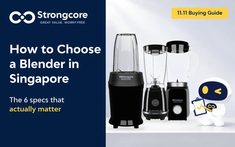 How to Choose a Blender in Singapore: The Specs That Matter (and the Ones That Don't)
