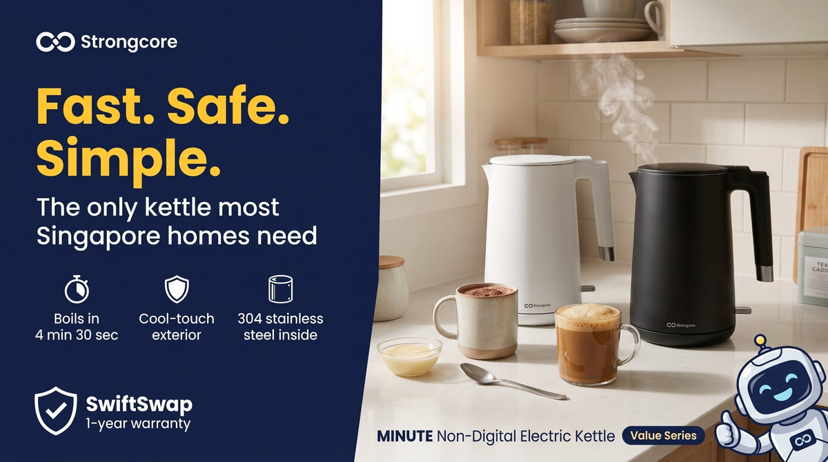 Do You Really Need a Digital Kettle? Why Most Singapore Homes Just Need a Fast, Simple One