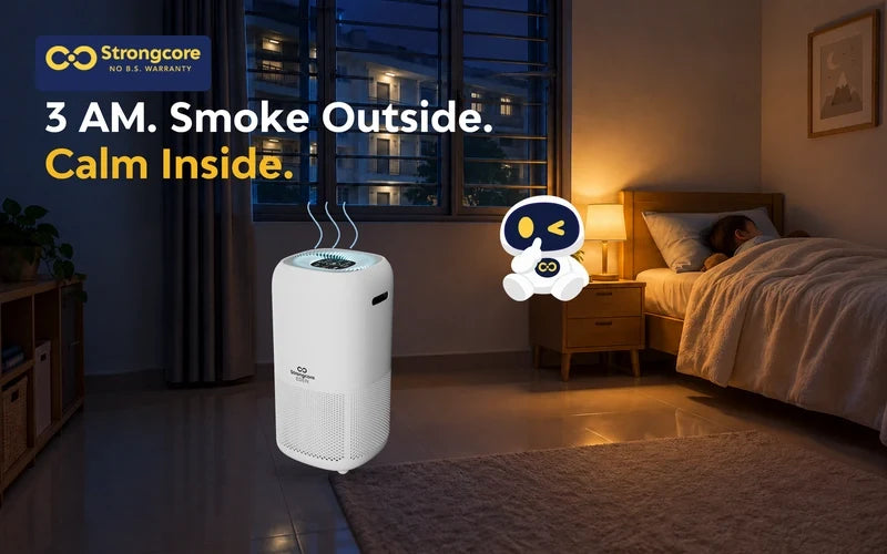 The 3 AM Panic: When My Neighbour's Cigarette Smoke Wakes My Asthmatic Son