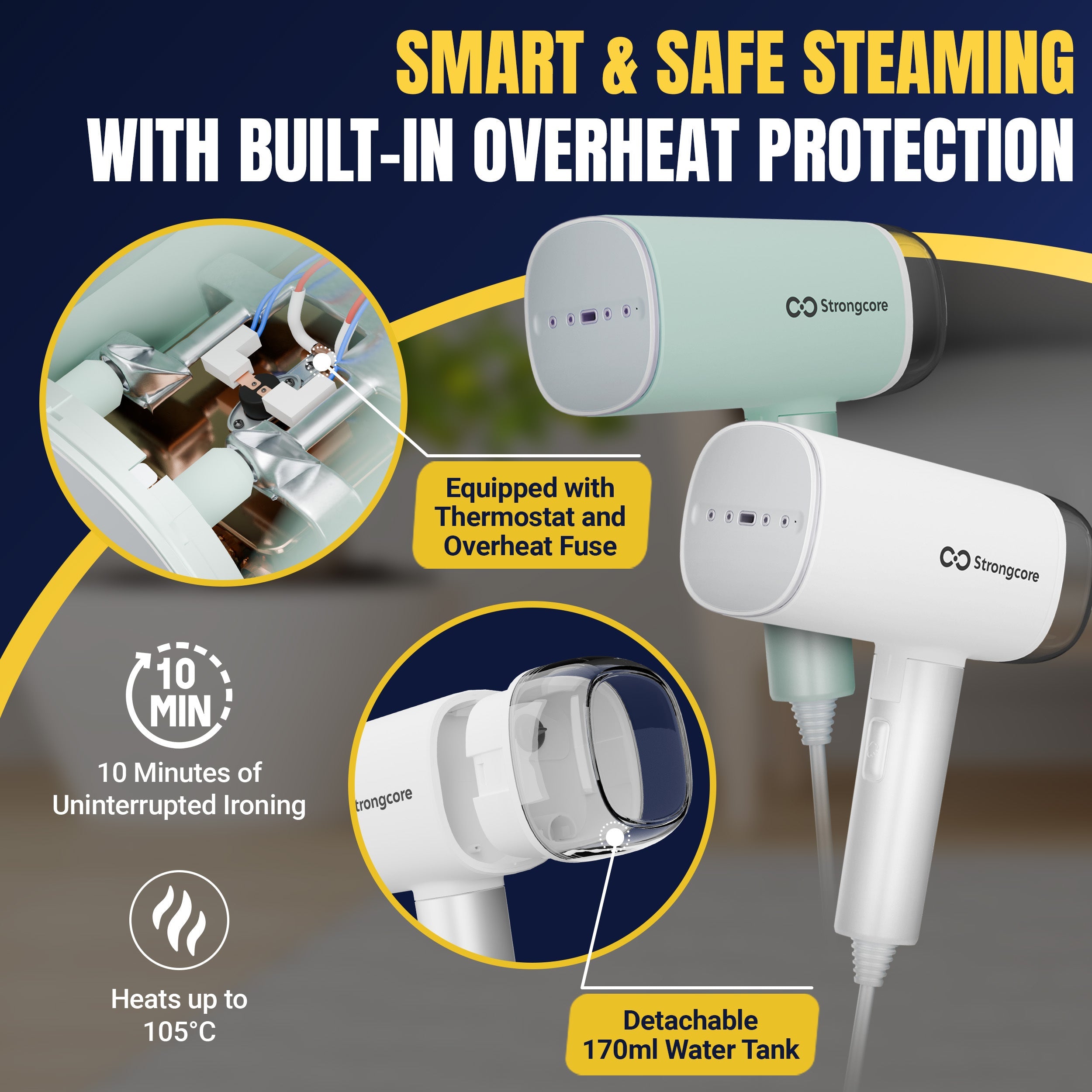BRISK - Handheld Garment Steamer
