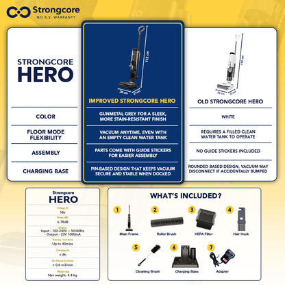 HERO Wet and Dry Vacuum