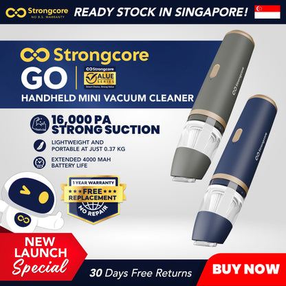 Strongcore GO Handheld Mini Vacuum Cleaner