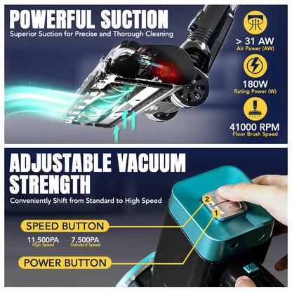 CLEAN Cyclonic Cordless Vacuum Cleaner
