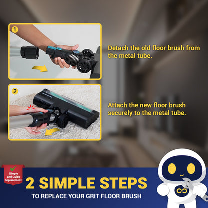 Strongcore GRIT Vacuum Floor Brush Replacement
