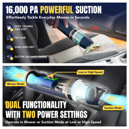 Strongcore GO Handheld Mini Vacuum Cleaner