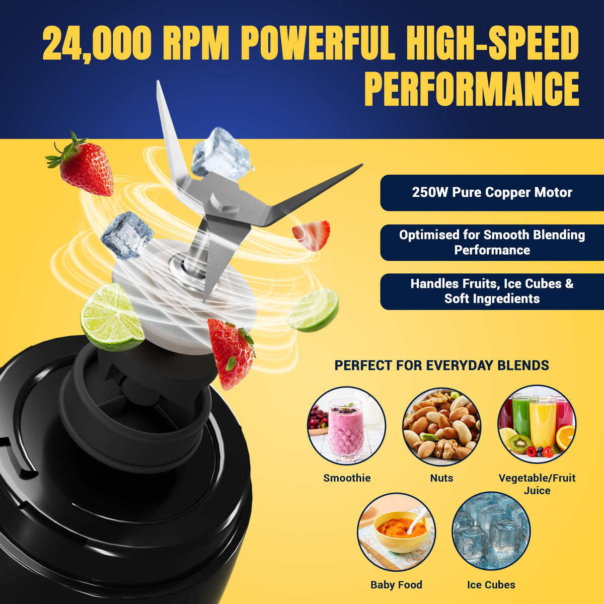 Strongcore MAKO Multifunctional Fruit Juice Blender