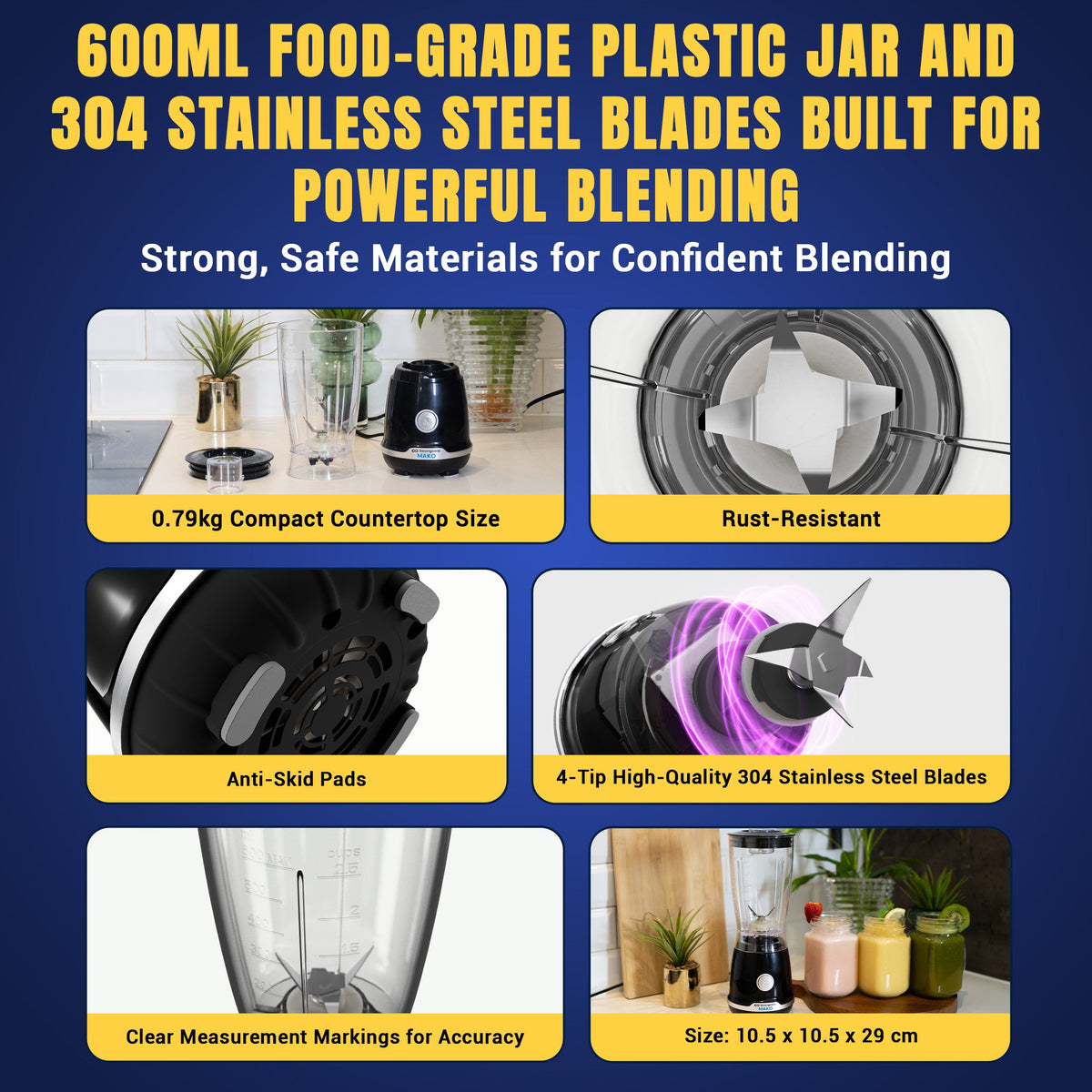 Strongcore MAKO Multifunctional Fruit Juice Blender