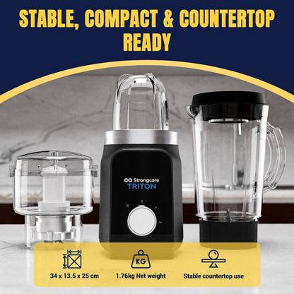 Strongcore TRITON 3-in-1 Food Processor