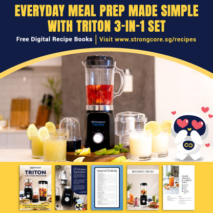Strongcore TRITON 3-in-1 Food Processor