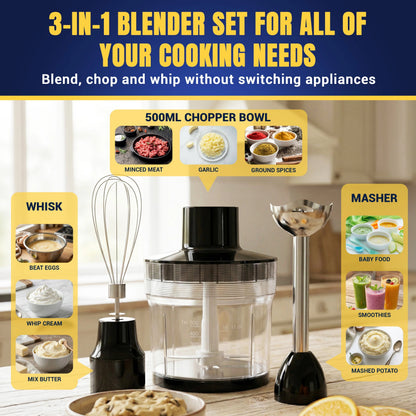 Strongcore WHIP 3-in-1 Hand Blender
