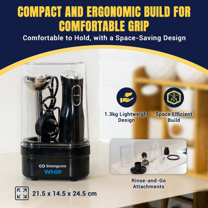 Strongcore WHIP 3-in-1 Hand Blender