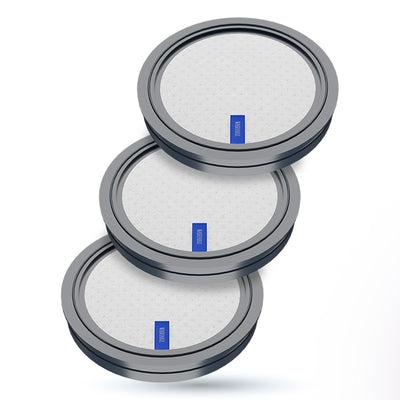 Strongcore GRIT Vacuum Pack of 3 Replacement Micro Fabric Filter