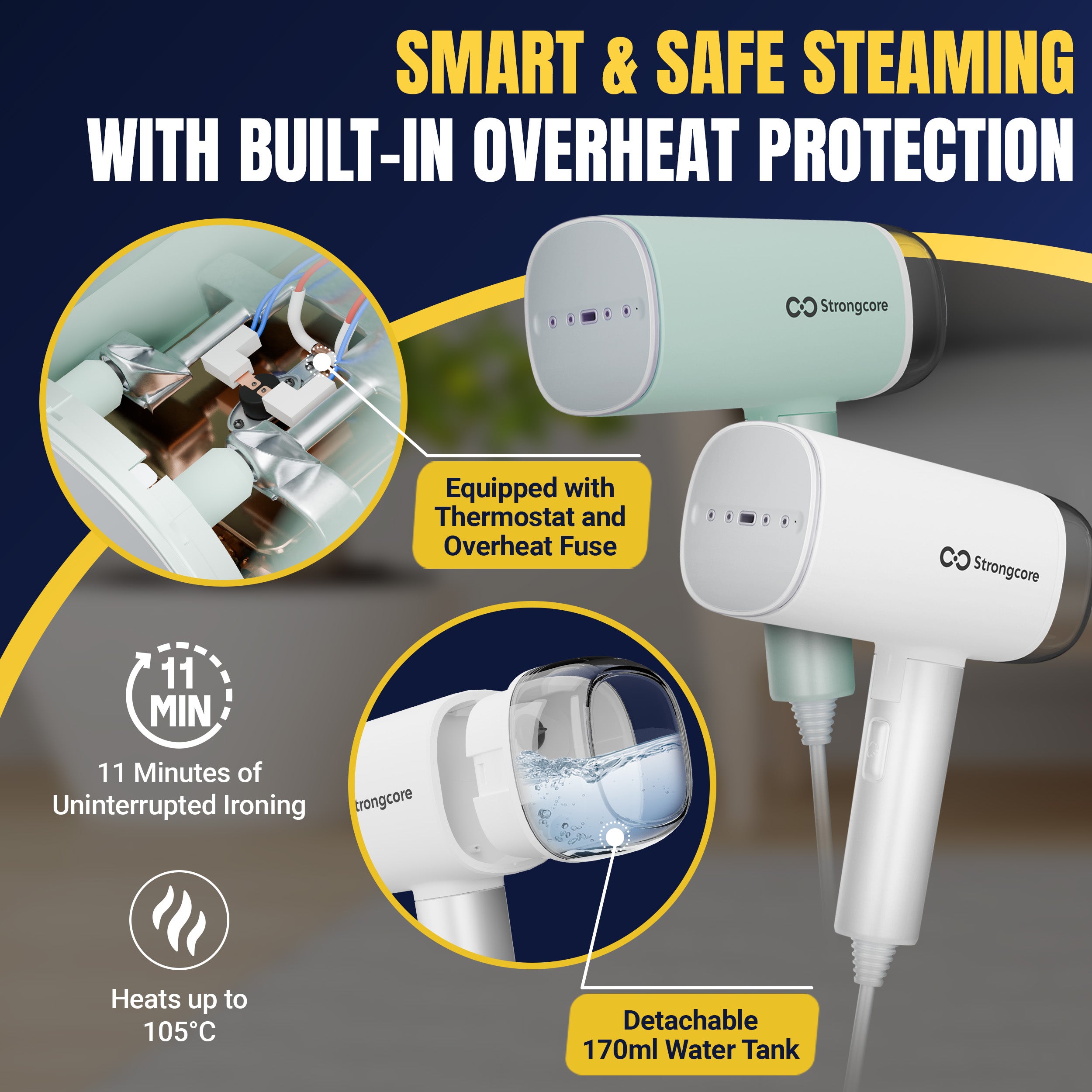 BRISK - Handheld Garment Steamer