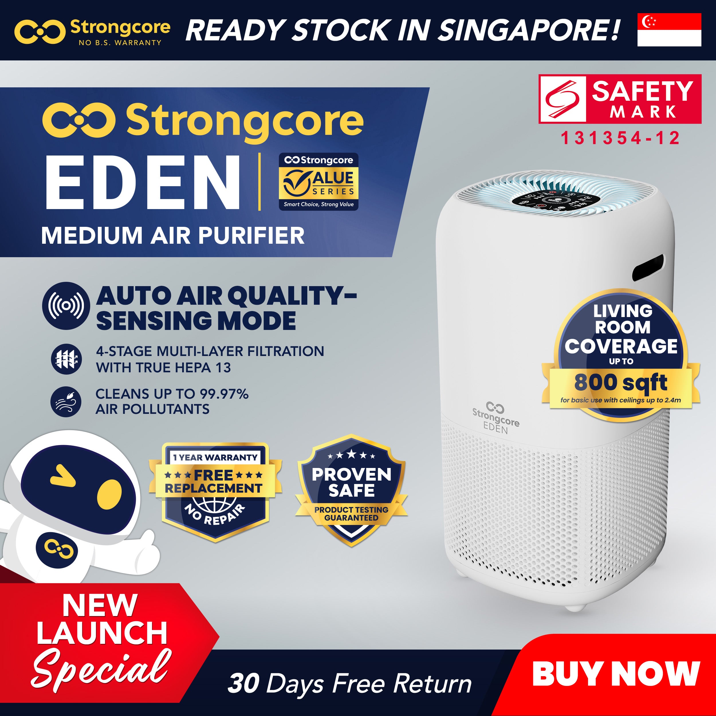 Strongcore EDEN Air Purifier