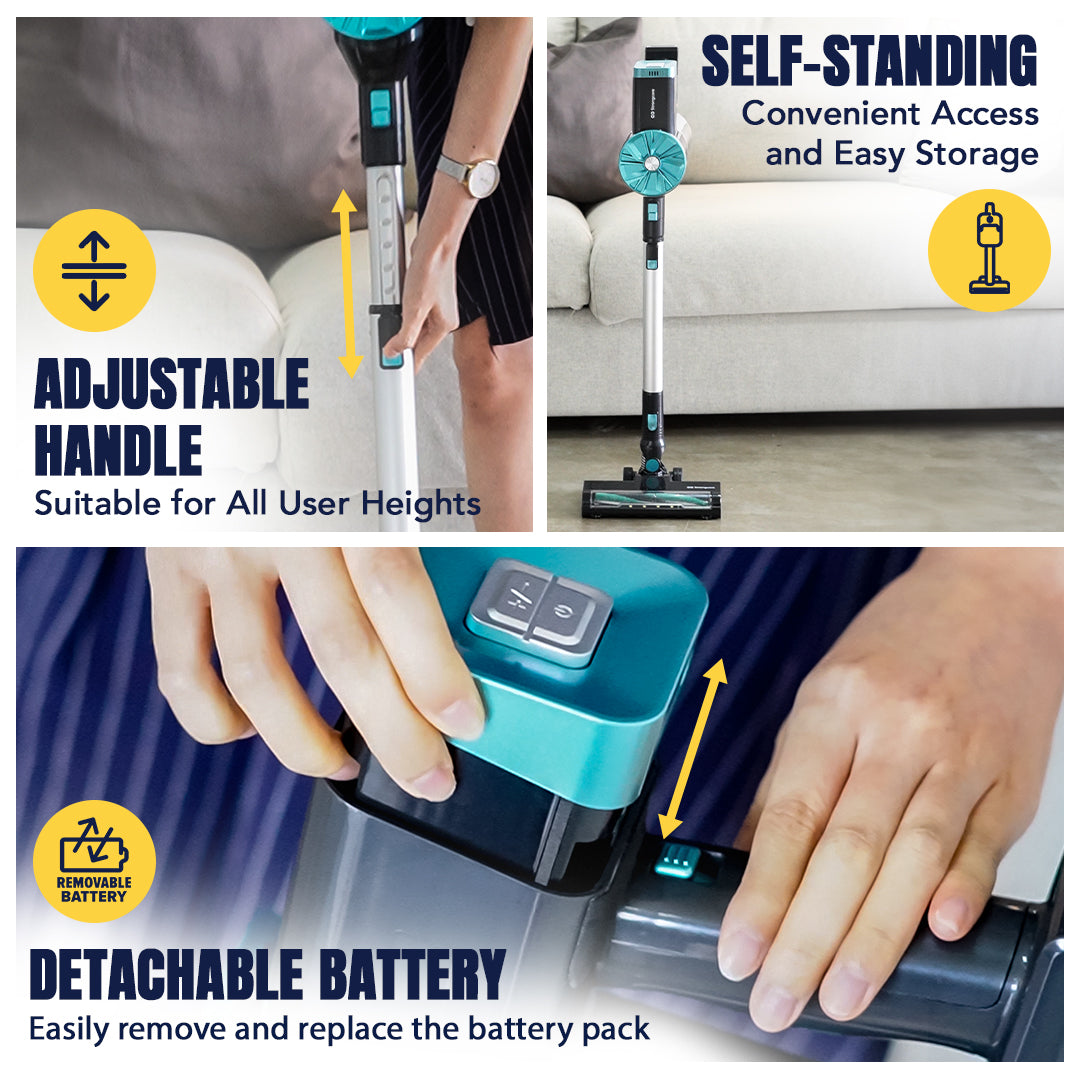 CLEAN Cyclonic Cordless Vacuum Cleaner