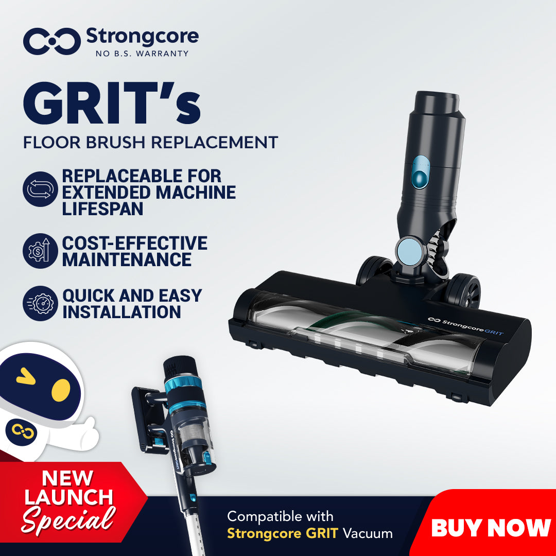 Strongcore GRIT Vacuum Floor Brush Replacement
