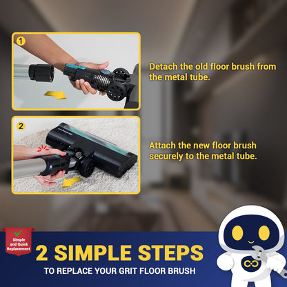 Strongcore GRIT Vacuum Floor Brush Replacement