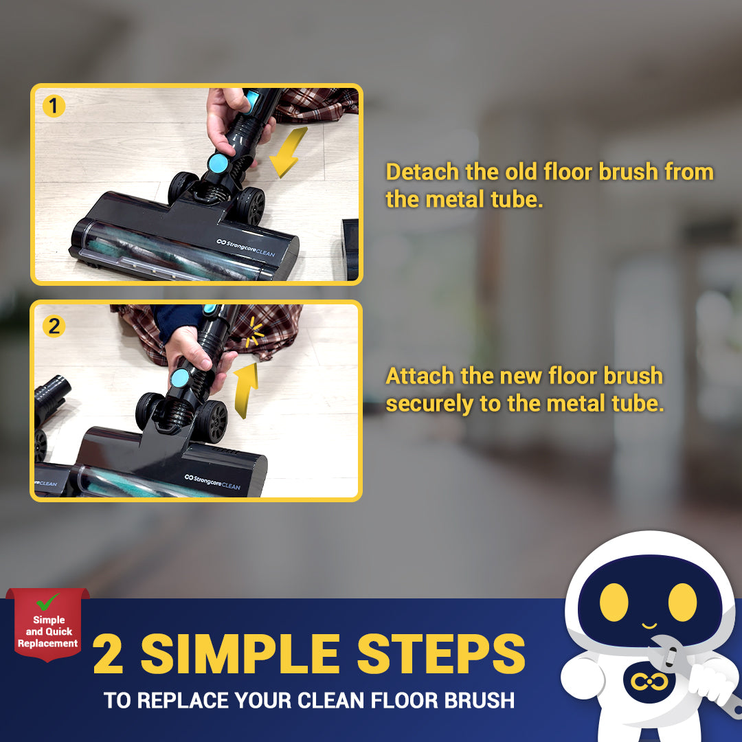 Strongcore CLEAN Vacuum Floor Brush Replacement