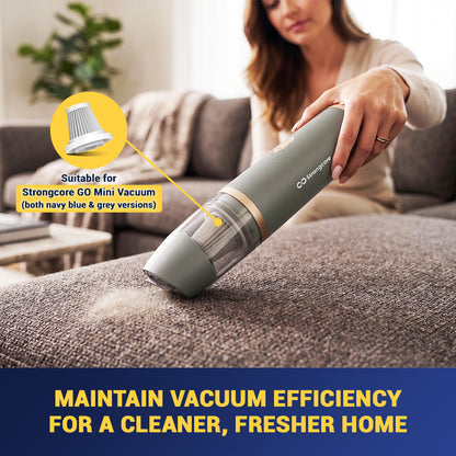 Strongcore GO Handheld Mini Vacuum Cleaner Pack of 3 Replacement HEPA Filter