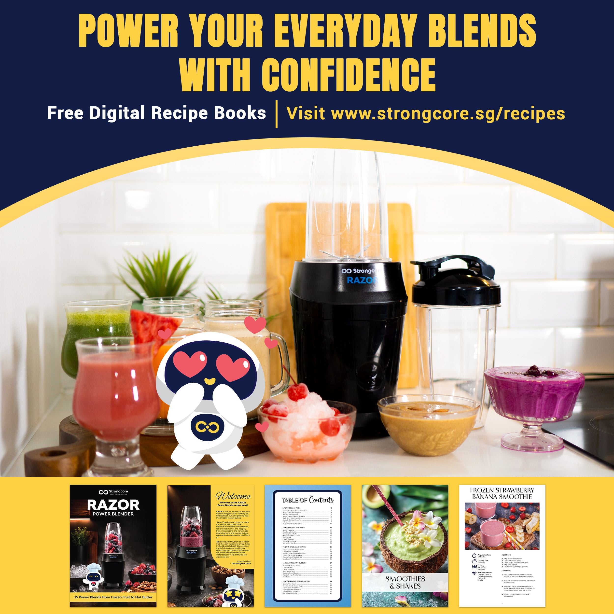 Strongcore RAZOR Power Ice Blender