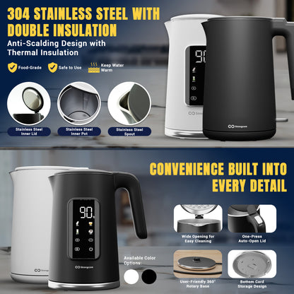 Strongcore RIGHT Digital Touch Electric Kettle