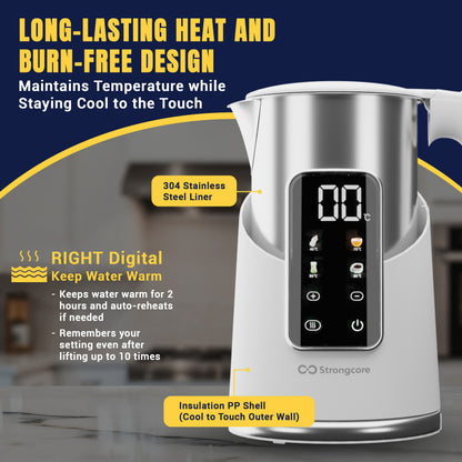 Strongcore RIGHT Digital Touch Electric Kettle