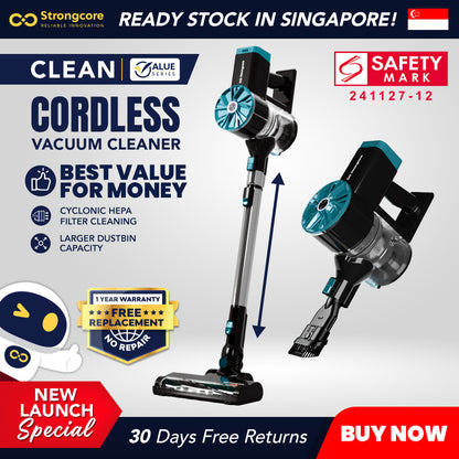 CLEAN Cyclonic Cordless Vacuum Cleaner