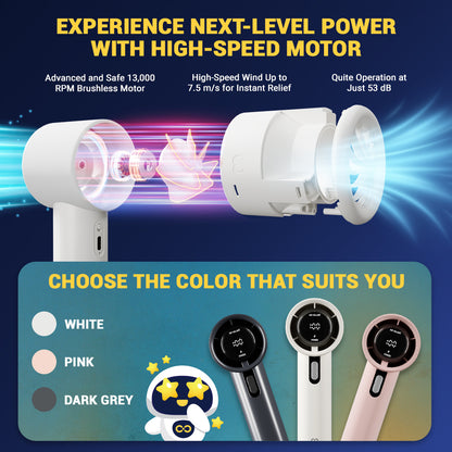 Strongcore NEVEREND Portable Handheld Fan