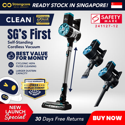 CLEAN Cyclonic Cordless Vacuum Cleaner
