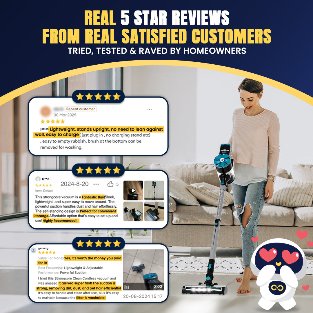 CLEAN Cyclonic Cordless Vacuum Cleaner