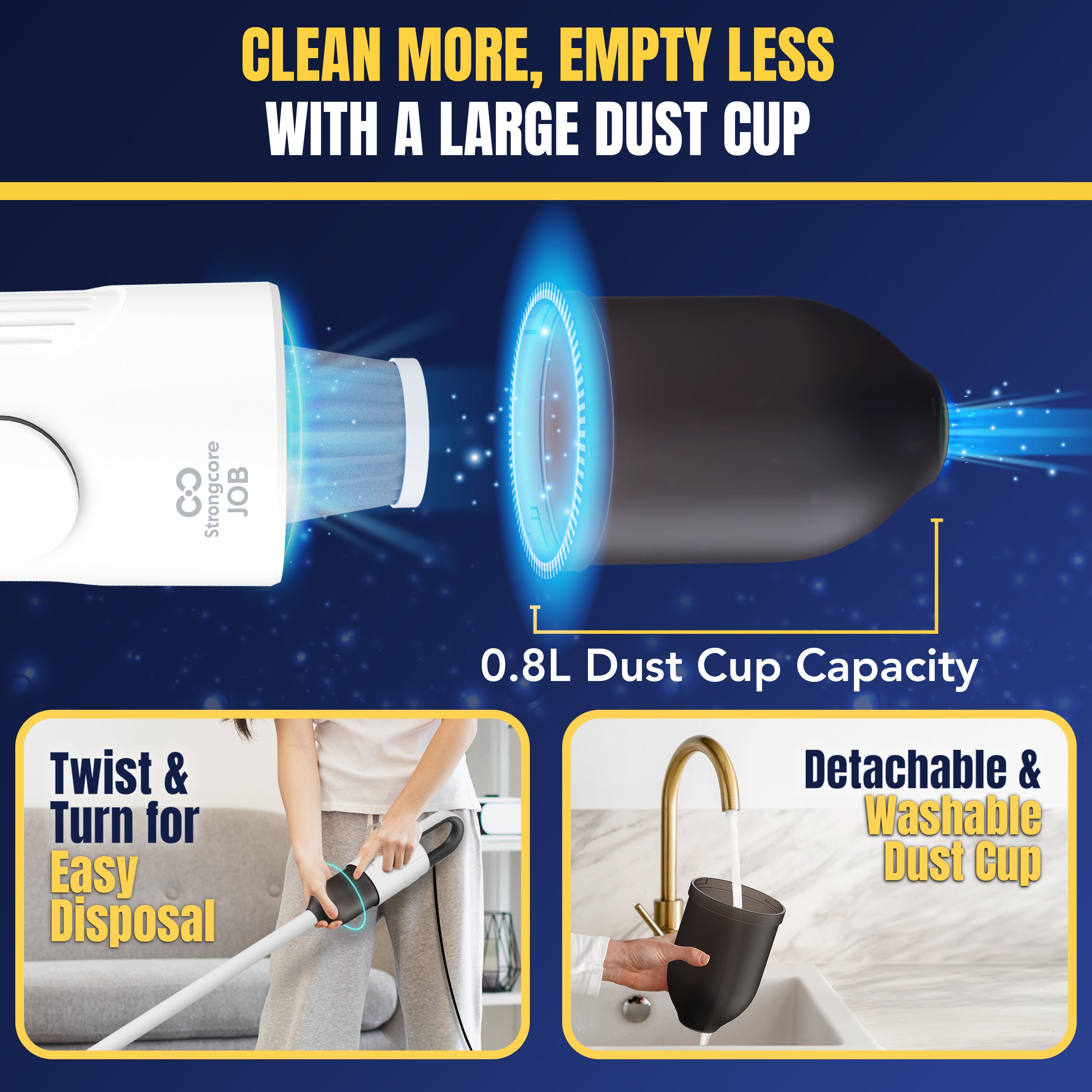 Strongcore JOB Corded Vacuum Cleaner